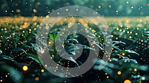 In the agricultural industry farmers use 5G and AI to monitor crops and make datadriven decisions for more efficient and photo