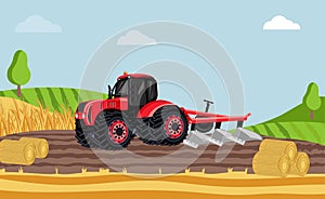 Agricultural Machine Composition photo