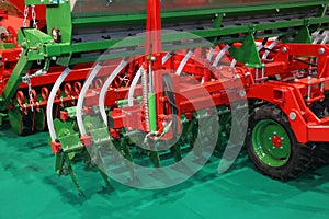 Agricultural machinery. Disk Seeder