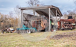 Agricultural machinery for industrial tillage