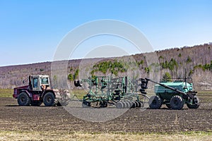 Agricultural machinery for spring field work