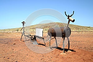 Agricultural sculpture