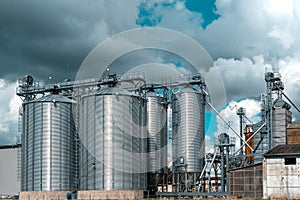 Agricultural Silos - Building Exterior, Storage and drying of grains