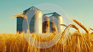 Agricultural Silos for storage and drying of grains, wheat, corn, soy, sunflower