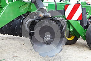 Agricultural tractor and its parts