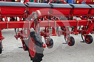 Agricultural tractor and its parts