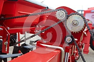 Agricultural tractor and its parts