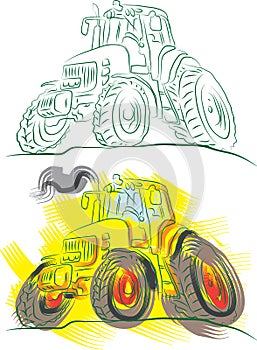 Agricultural tractors