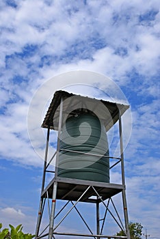 Agricultural water tank in Thailand