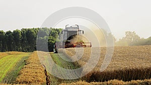 Agriculture, combine harvester
