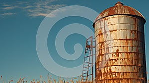 agriculture corn silo depi