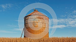 agriculture corn silo depi