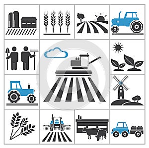 Agriculture icons