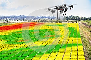 Agriculture Industry Farming Technology And Crops Monitoring