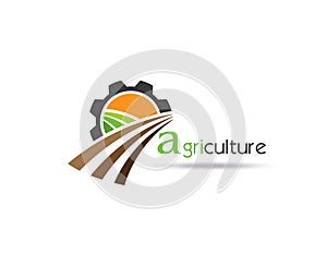 Agriculture Logo Template Design. Icon, Sign or Symbol