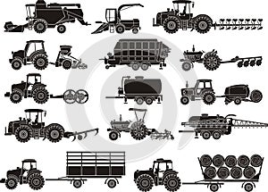 Agriculture machines set