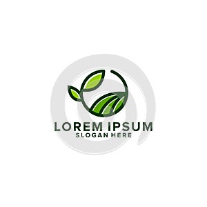 Agriculture natural logo design