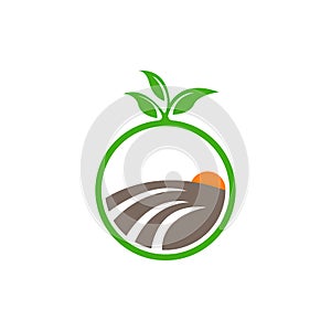 agriculture and nature icons and logos