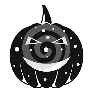 Agriculture pumpkin icon, simple style