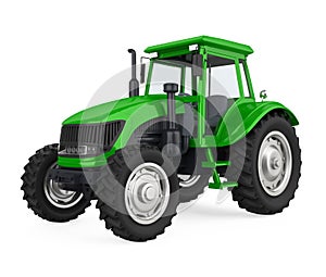 Agriculture Tractor Isolated