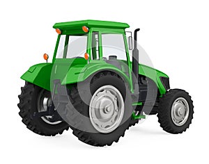 Agriculture Tractor Isolated