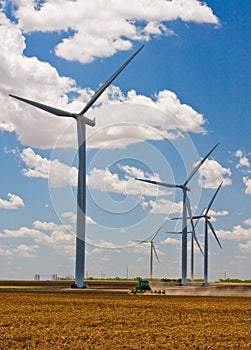 Agriculture and wind turbines