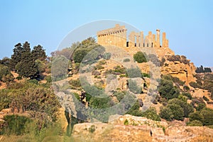 Agrigento, Greek Temples Valley, Juno Temple 480-420 b.C., Sicily, Italy