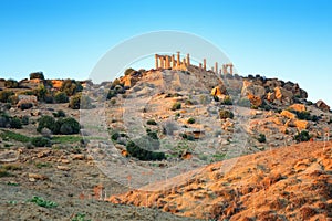 Agrigento, Greek Temples Valley, Juno Temple 480-420 b.C., Sicily, Italy