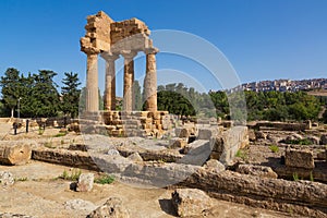 AGRIGENTO TEMPIO DIOSCURI