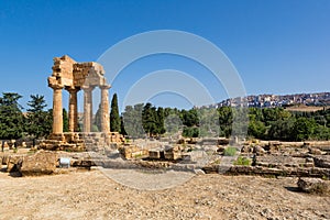 AGRIGENTO TEMPIO DIOSCURI