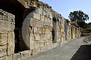 Agrippa palace ruins, Israel photo
