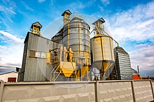 Agro-processing and manufacturing plant for processing and silver silos for drying cleaning and storage of agricultural products,