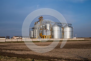 Agro-processing and manufacturing plant for processing and silver silos for drying cleaning and storage of agricultural products,