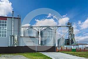 agro-processing plant for processing and silos for drying cleaning and storage of agricultural products, flour, cereals and grain