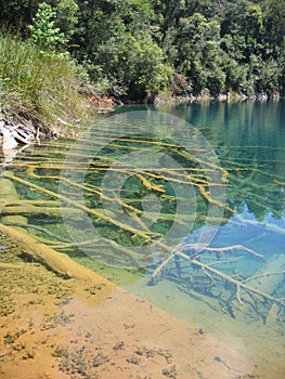 Agua Azul - Lagunas de Montebello - Mexico photo