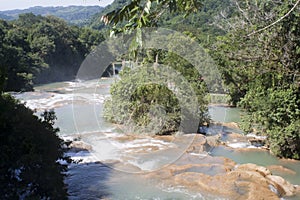 Agua azul waterfall Mexico