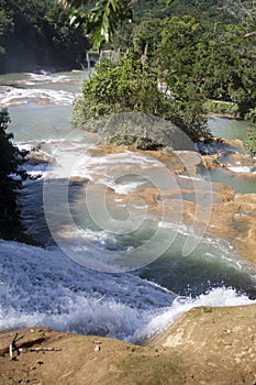 Agua azul waterfall Mexico