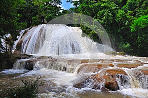 Agua Azul Waterfall, Mexico photo