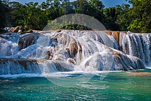 Agua Azul Waterfalls in Chiapas