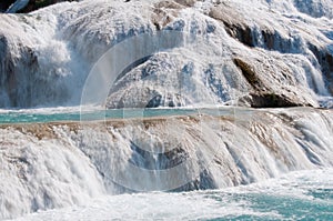 Agua Azul waterfalls, Chiapas, Mexico photo