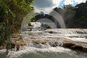 Agua Azul Waterfalls in Mexico photo