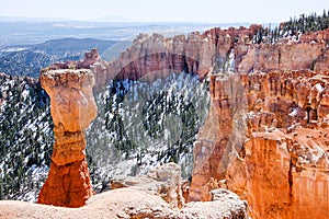 Agua Canyon, Bryce Canyon on sunshine