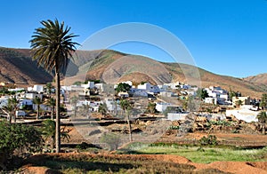 Agua de Bueyes village, Antigua municpality, Fuerteventura, Canary Islands, Spain