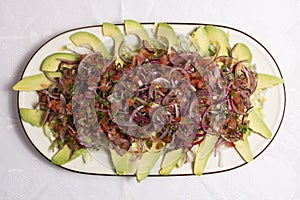 Aguacate salad photo