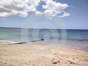 Aguadilla Puerto Rico town Rompe Olas beach old Spanish fort wall ruins