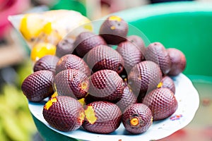 Aguaje, Amazonian Peruvian Fruit photo