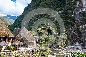 Aguas Calientes, at the foot of Machu Picchu photo