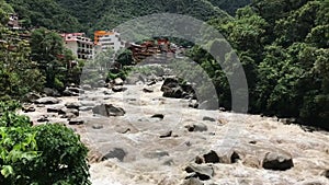 Aguas Calientes town