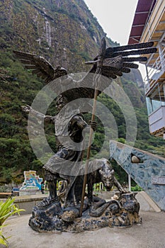Aguas Calientes town Machu Picchu town