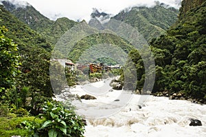 Aguas Calientes, Urubamba River, Machu Picchu, Peru, South America